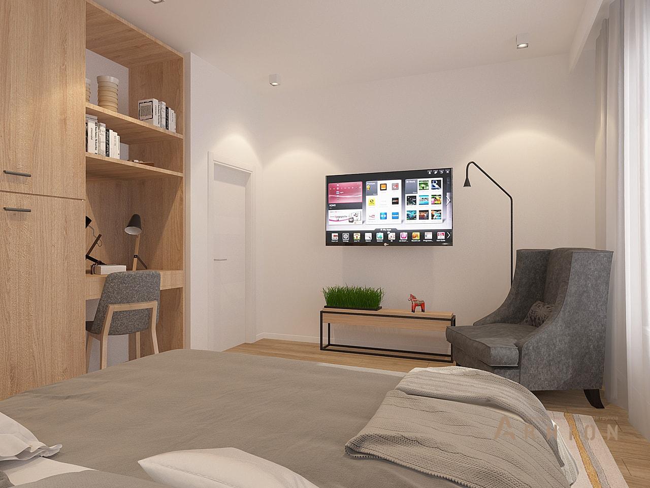 4. Проект одноэтажного дома в европейском стиле с многоскатной кровлей, tr-139, площадью - 139 кв